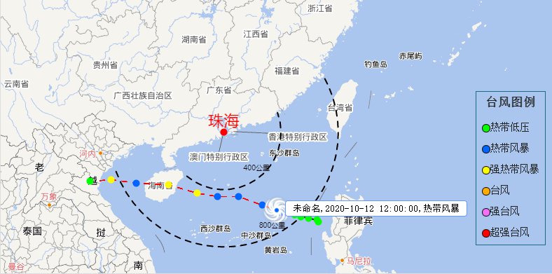 广东珠海台风最新情况更新报告