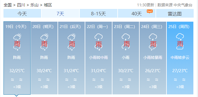 四川乐山暴雨实时更新,最新情况报告