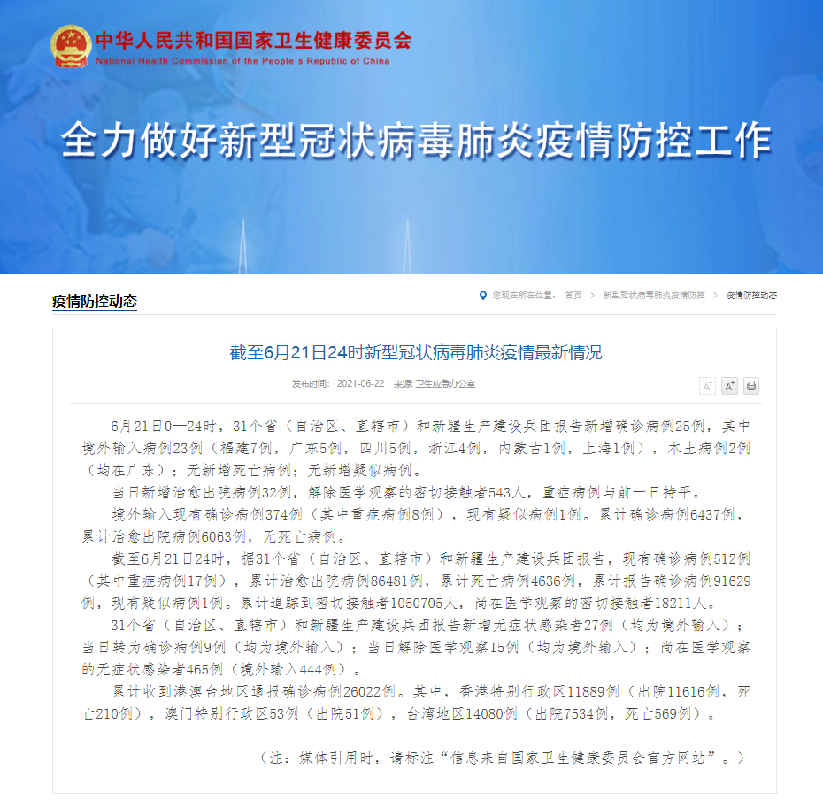 全球疫情最新动态与进展报告(每日更新至6月11日)